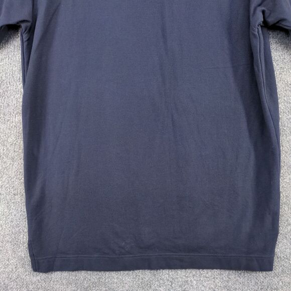 Devon & Jones Men's Irwin Racing Polo Shirt Blue Large Short Sleeve Logo Cotton - Picture 8 of 12